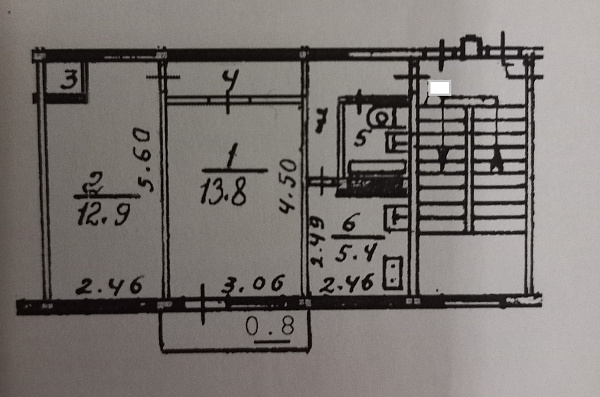 2-х к. кв. Рижский 37